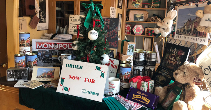 Christmas gifts at Beamish Museum shop